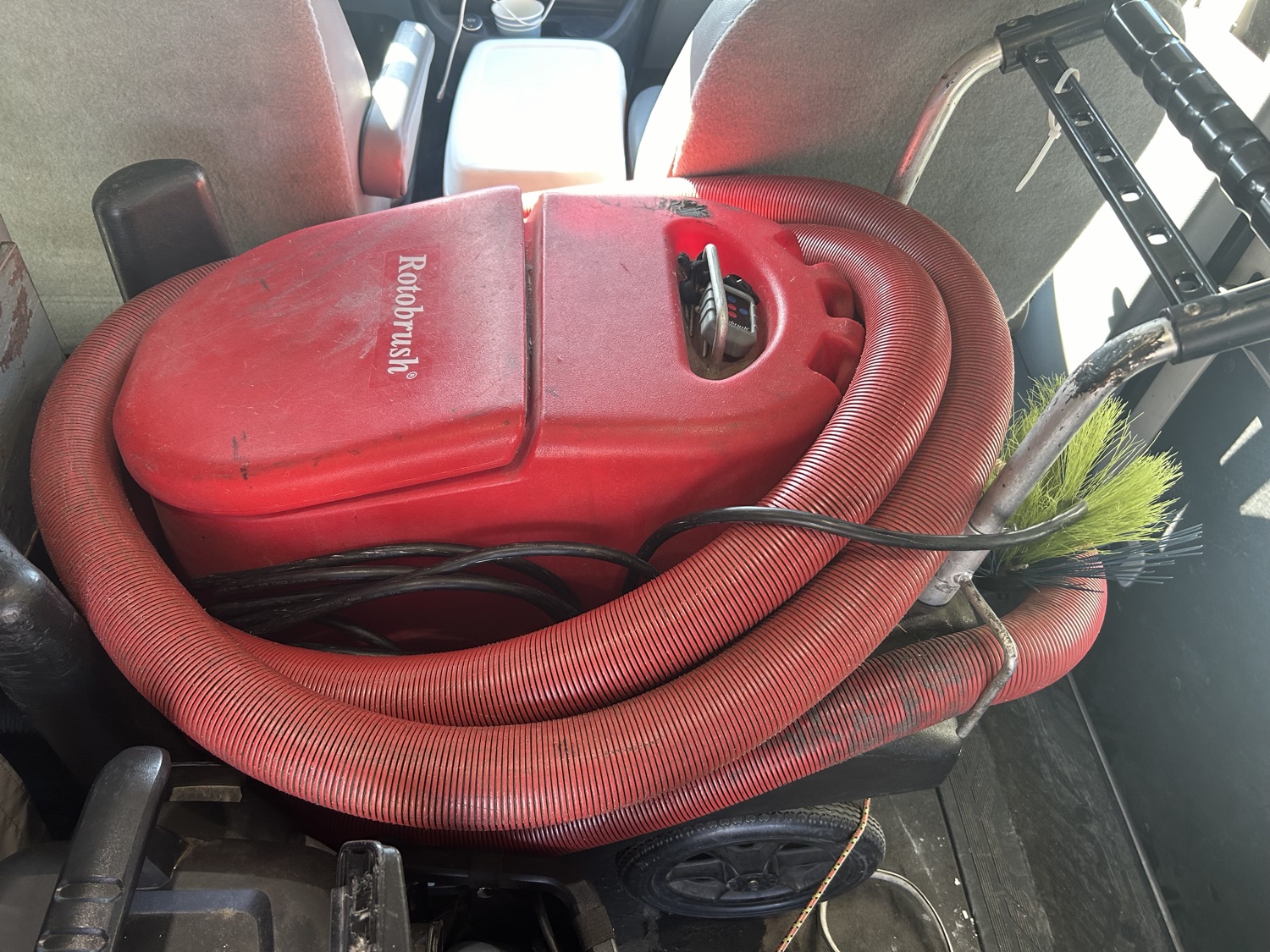 Our Rotobrush equipment, truck-ready
